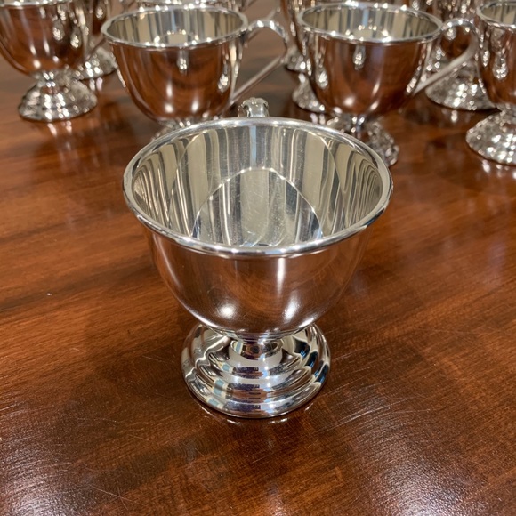 VTG Electroplated Nickel Silver Cups #12 - Picture 7 of 9